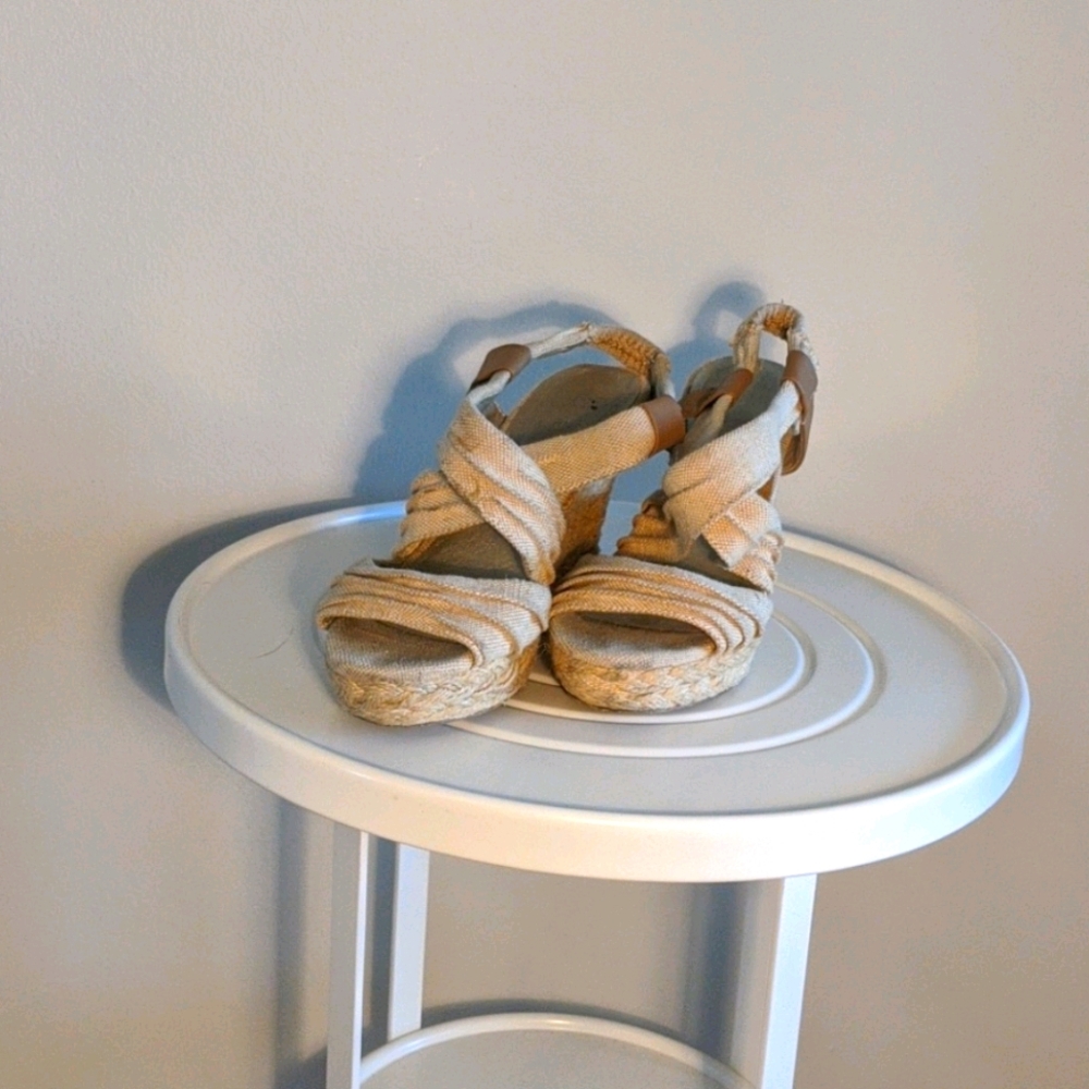Wedge Sandals 4" Heel